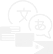 speech bubbles language icon for multilingual dental clinic near you